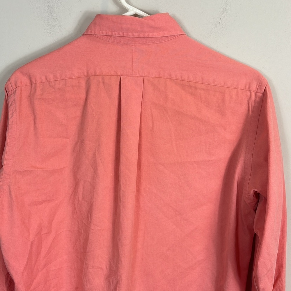 Ralph Lauren blue label pink cotton long sleeve shirt men size small - Picture 4 of 6